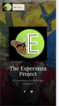 Mobile Screenshot of esperanzaproject.com